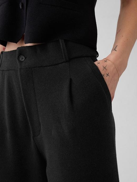 CashSoft Pleated Trousers Product Image