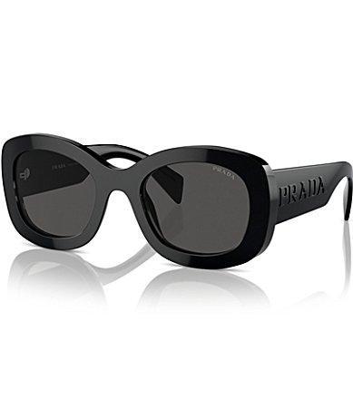 Prada Womens PR A13S 54mm Oval Sunglasses Product Image