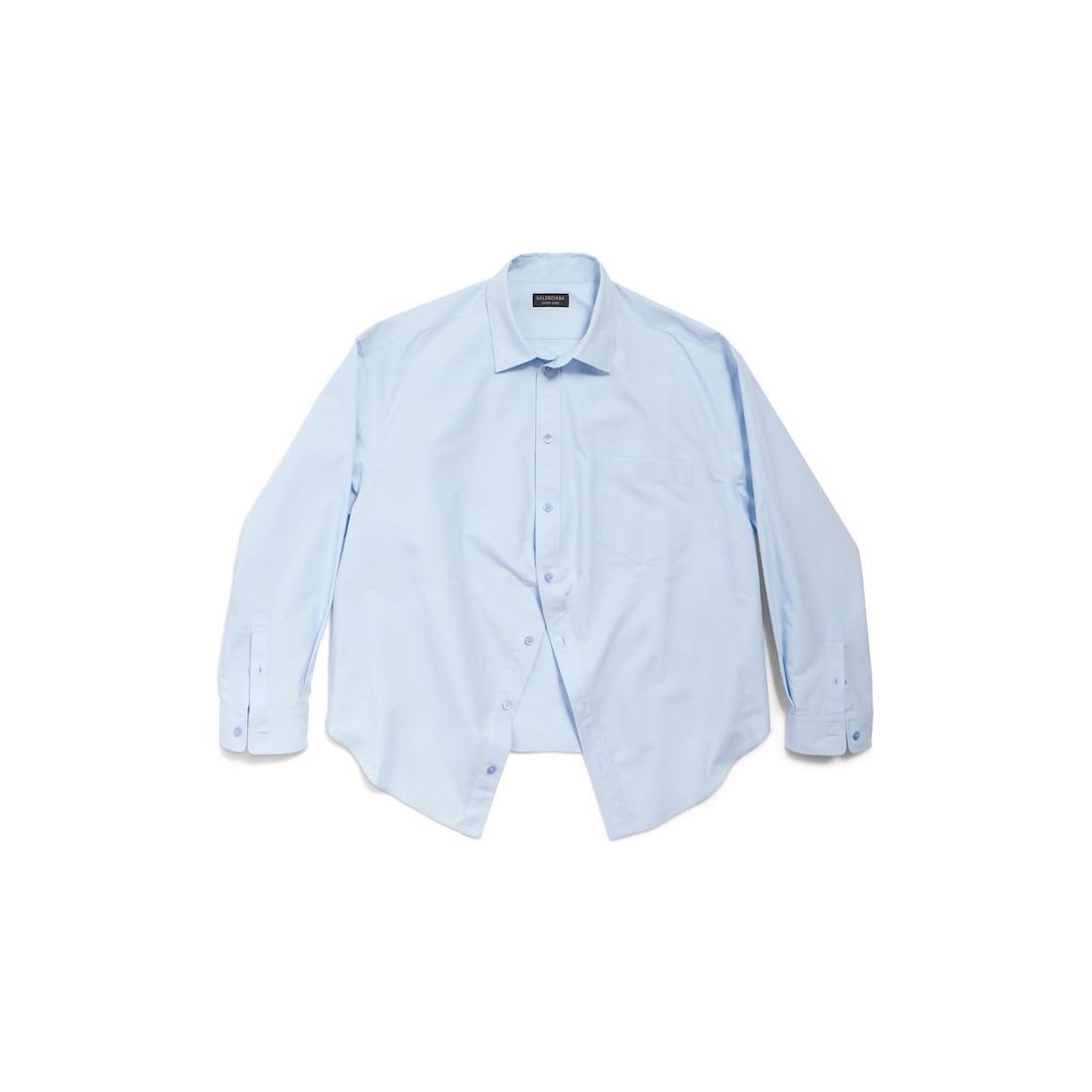 Women's Swing Shirt in Light Blue Product Image