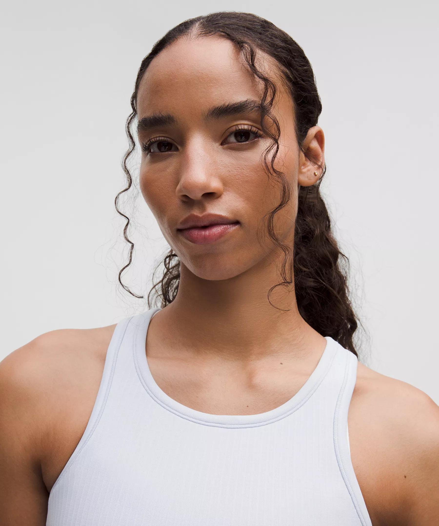 Ebb to Street Cropped Racerback Tank Top *Light Support, B/C Cup Product Image