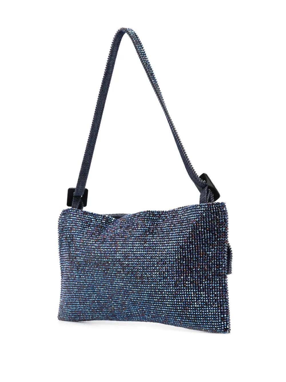 BENEDETTA BRUZZICHES Your Best Friend La Grande Shoulder Bag In Blue Product Image