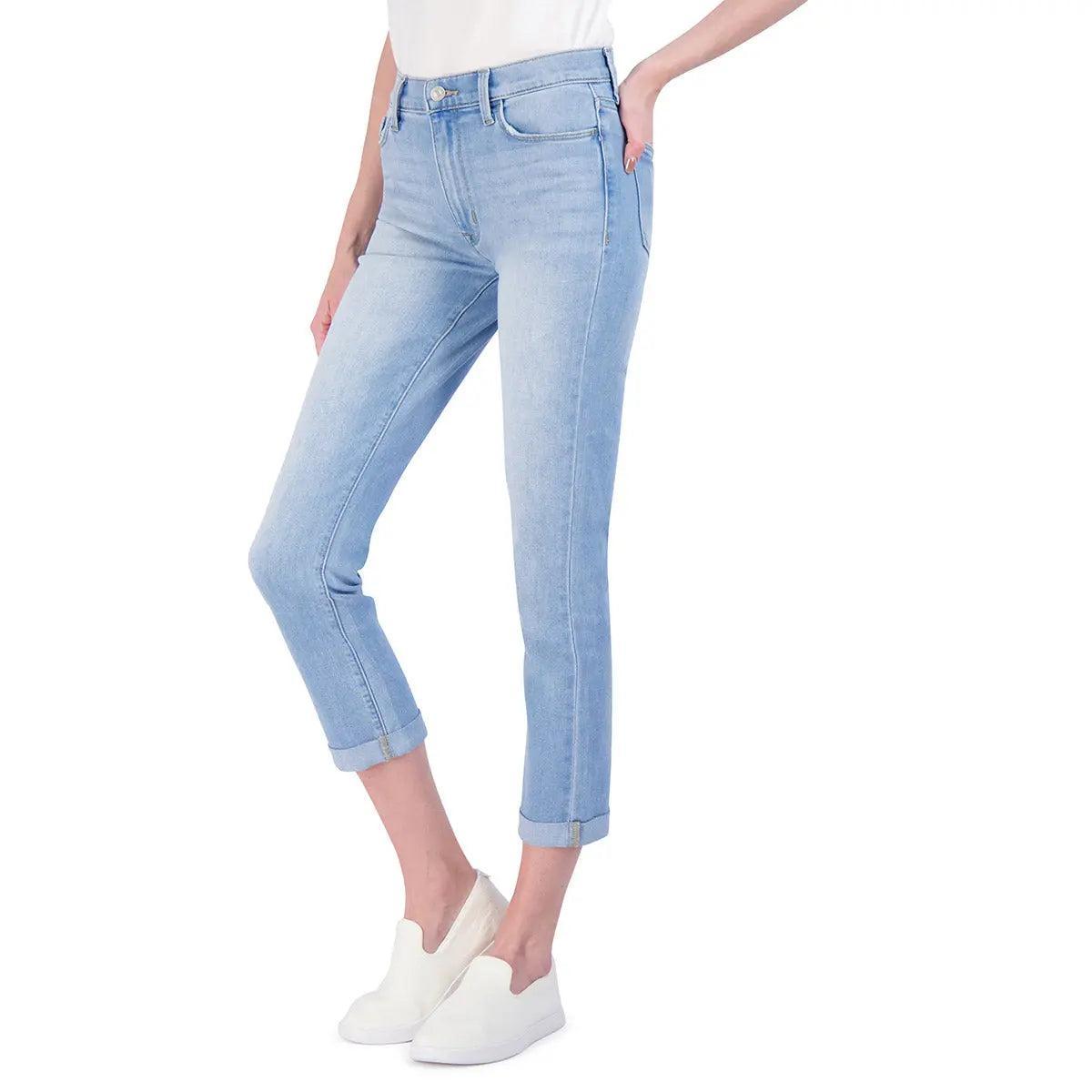 Hudson Women's Blair High Rise Straight Crop Jeans Product Image