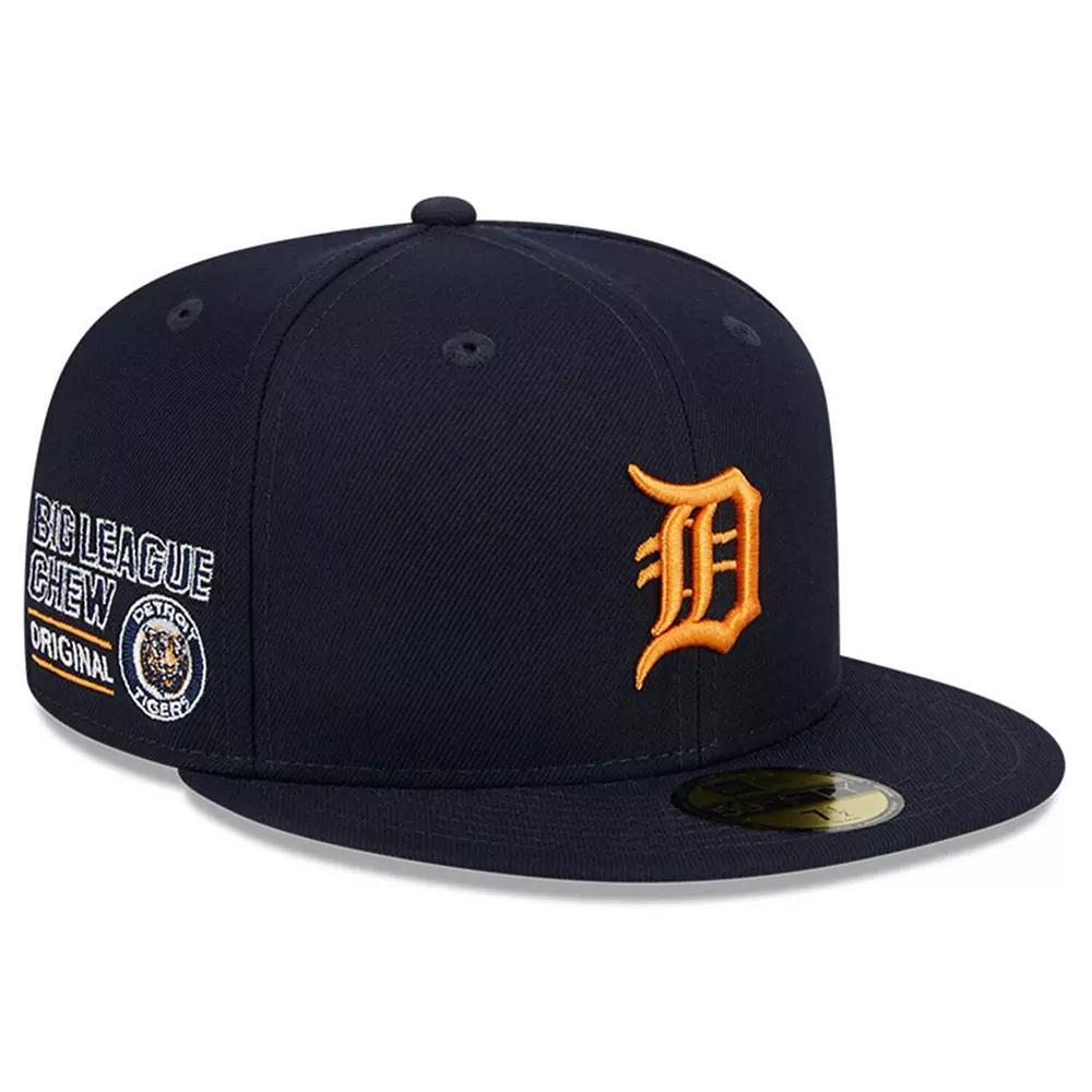 Men's New Era Navy Detroit Tigers Big League Chew Team 59FIFTY Fitted Hat, Size: 7 5/8, Blue Product Image