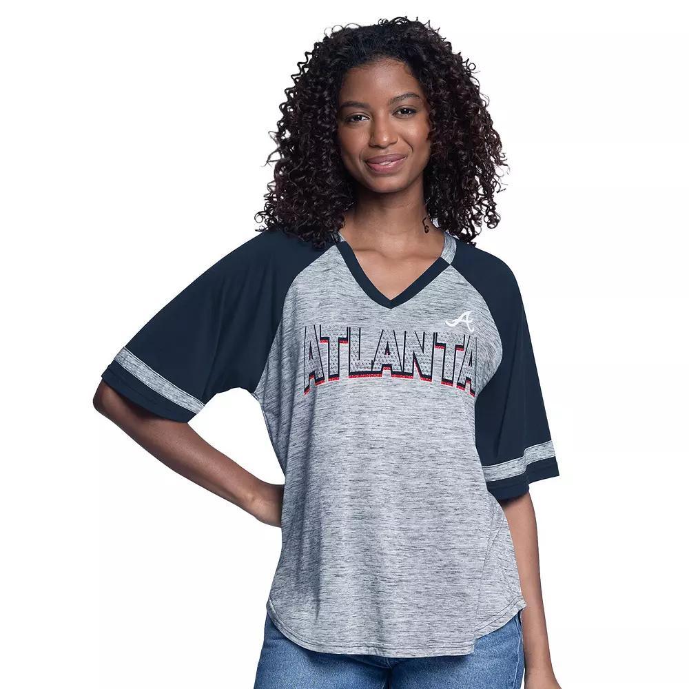 Women's G-III 4Her by Carl Banks Black Chicago White Sox Hall of Fame Raglan Over Product Image