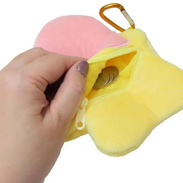 Kirby Die-cut Zipper Pouch with Keyring Product Image