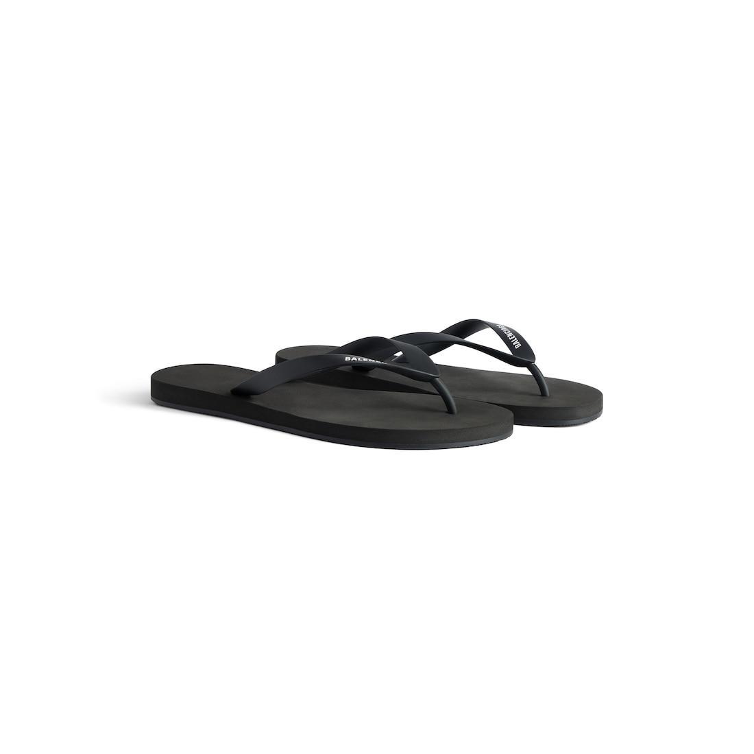 Women's Thong Sandal in Black Product Image