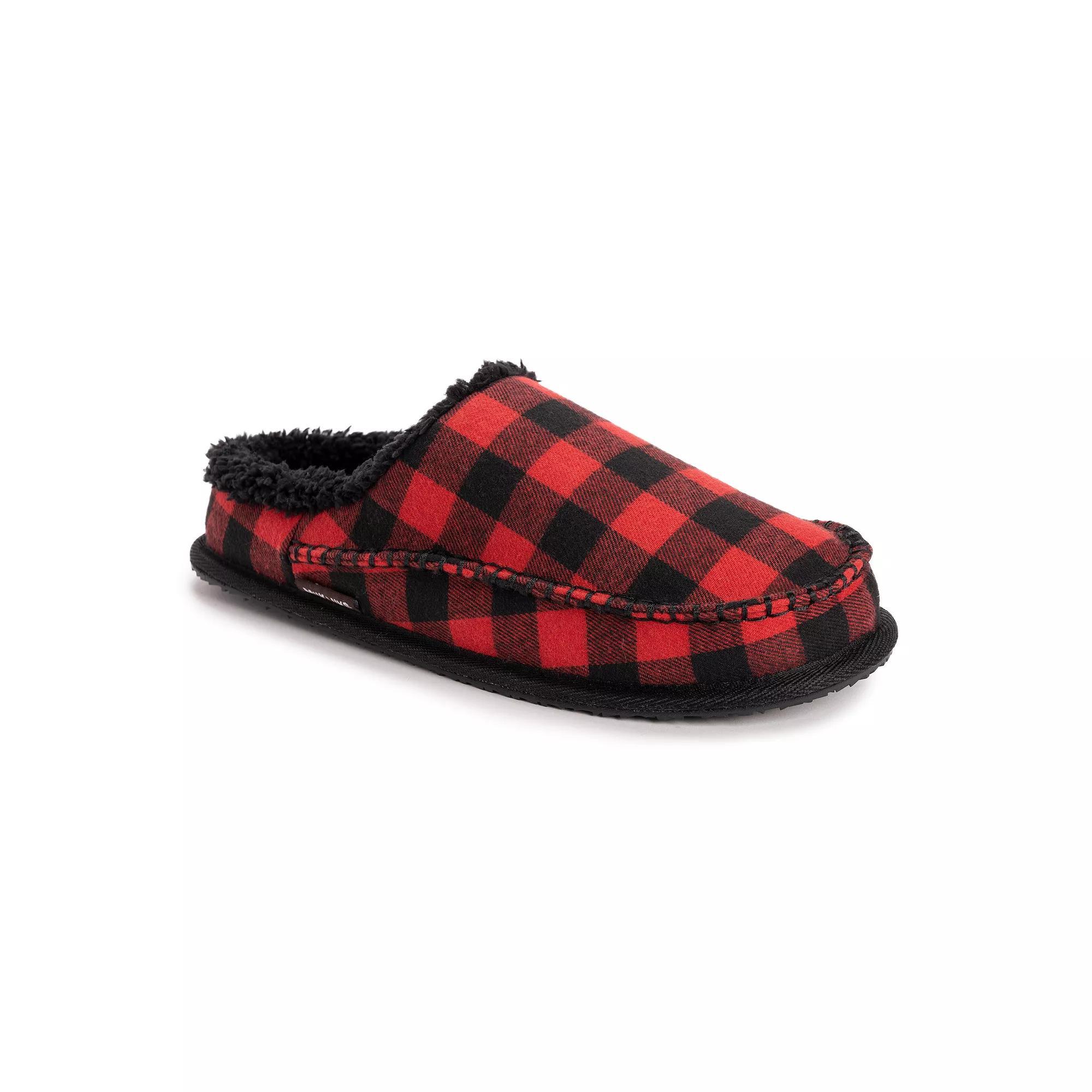 MUK LUKS Pierced Scuff Mens Slippers Product Image