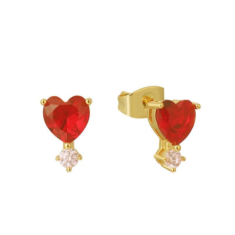 Candy Heart Studs Product Image