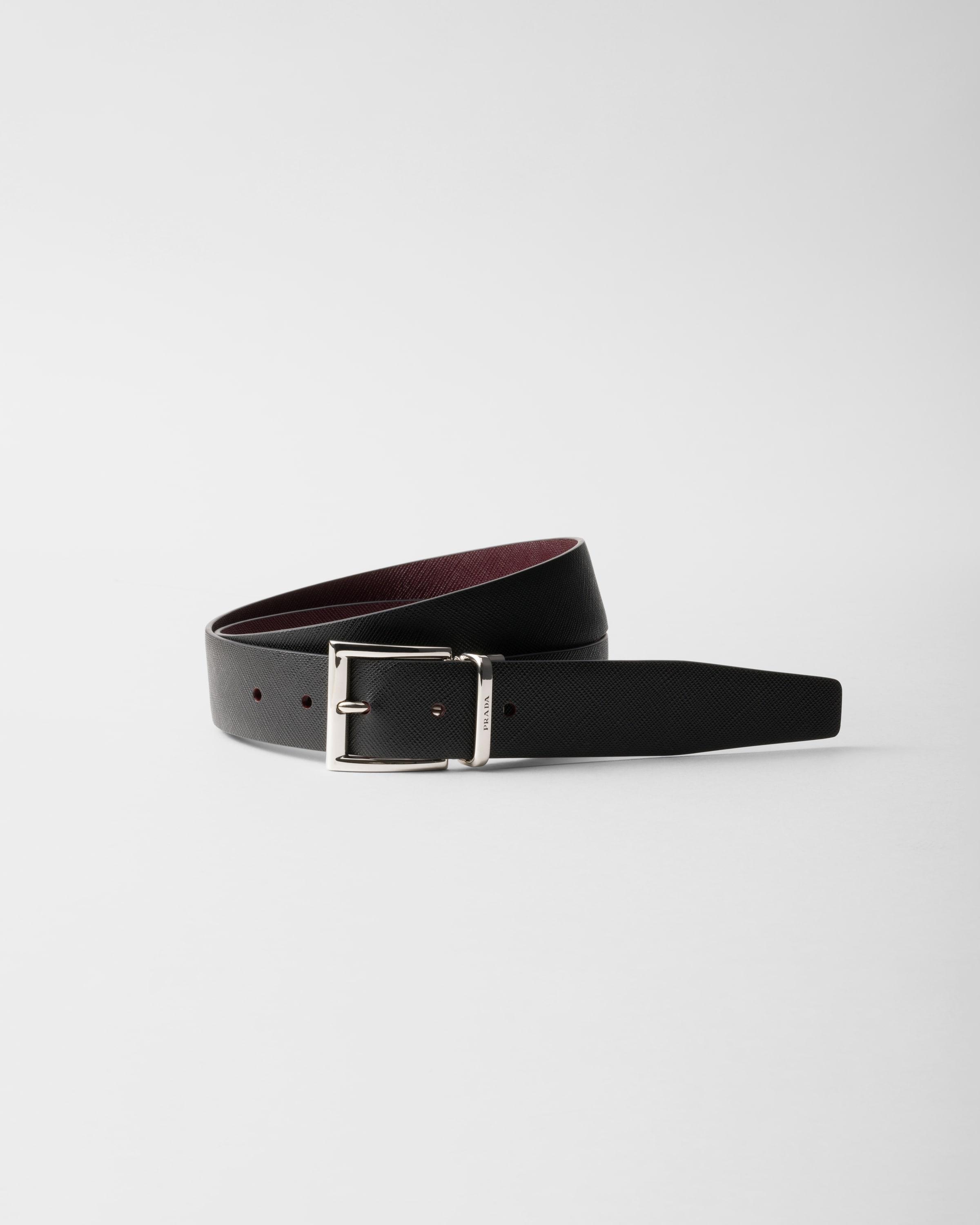 Saffiano Leather Reversible Belt Product Image