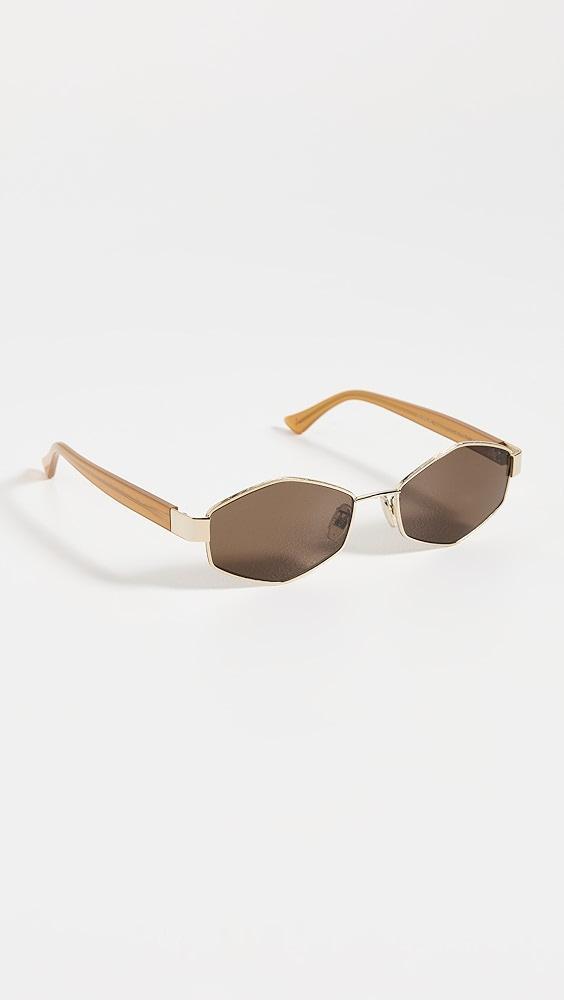 Oliver Peoples Eyewear Oliver Peoples x Khaite Round Sunglasses | Shopbop Product Image