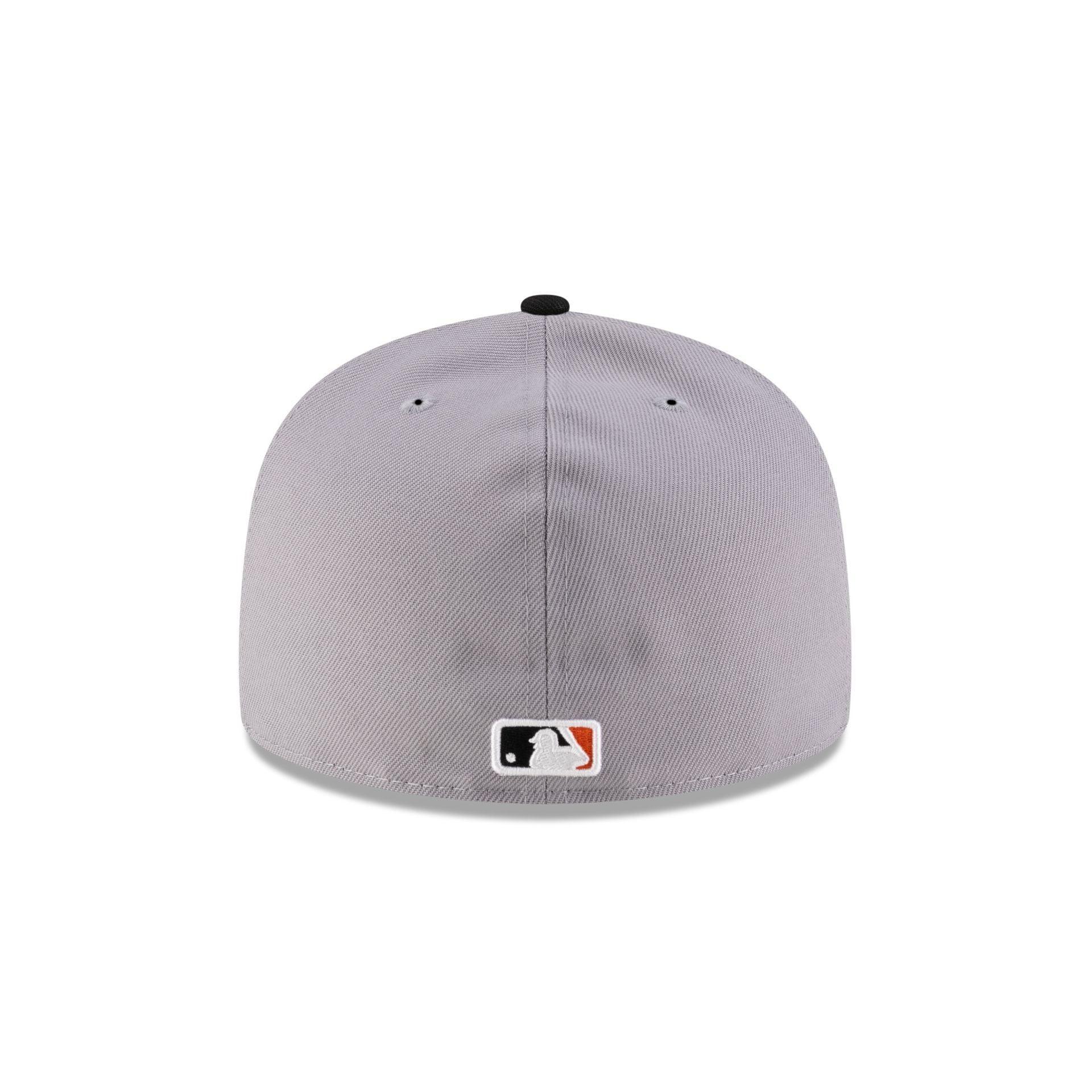 Just Caps League Sidepatch Gray San Francisco Giants 59FIFTY A-Frame Fitted Hat Male Product Image
