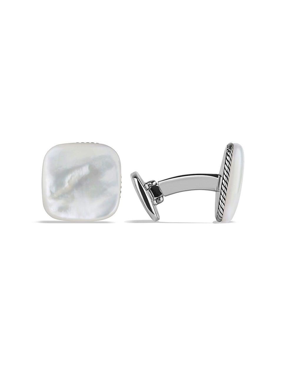 Mens Streamline Cushion Cufflinks Product Image