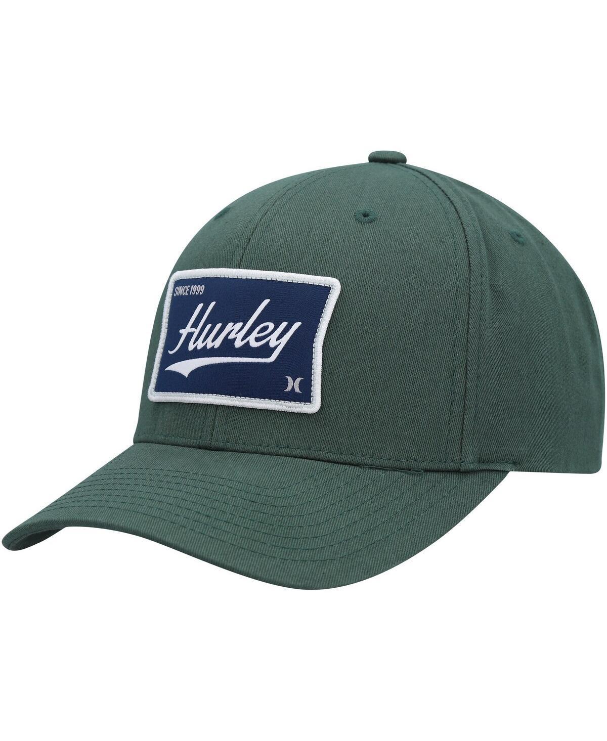 Mens Hurley Green Casper Snapback Hat Product Image