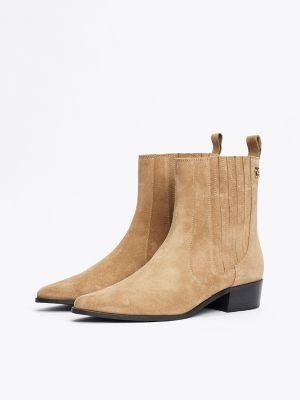 Suede Cowboy Chelsea Boot Product Image