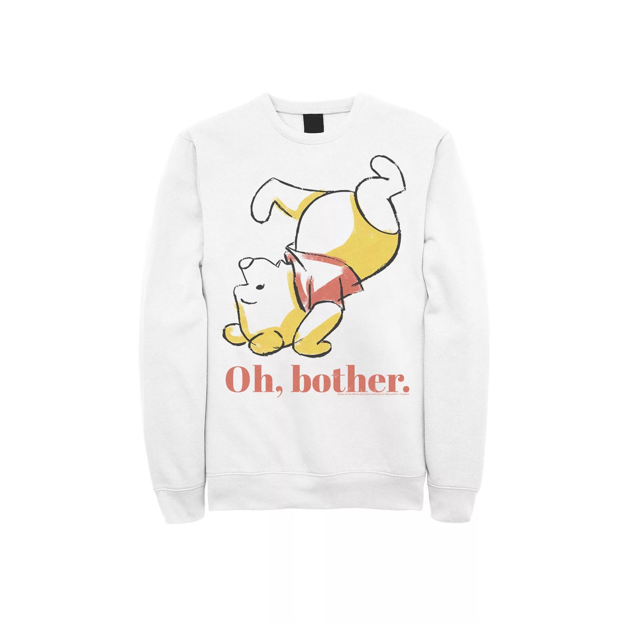 Disney's Winnie The Pooh Tumble Bear Oh Bother Men's Sweatshirt,  Product Image