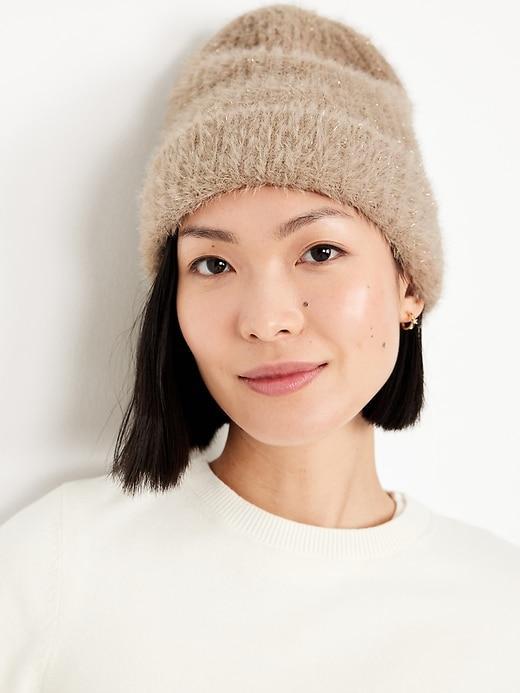 Eyelash Beanie for Women Product Image