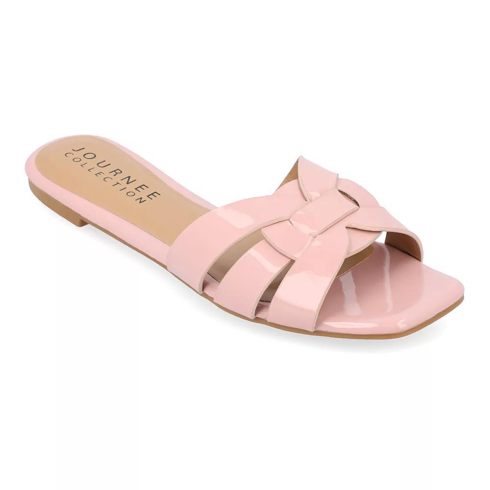 Journee Arrina Women's Square Toe Sandals,  Product Image