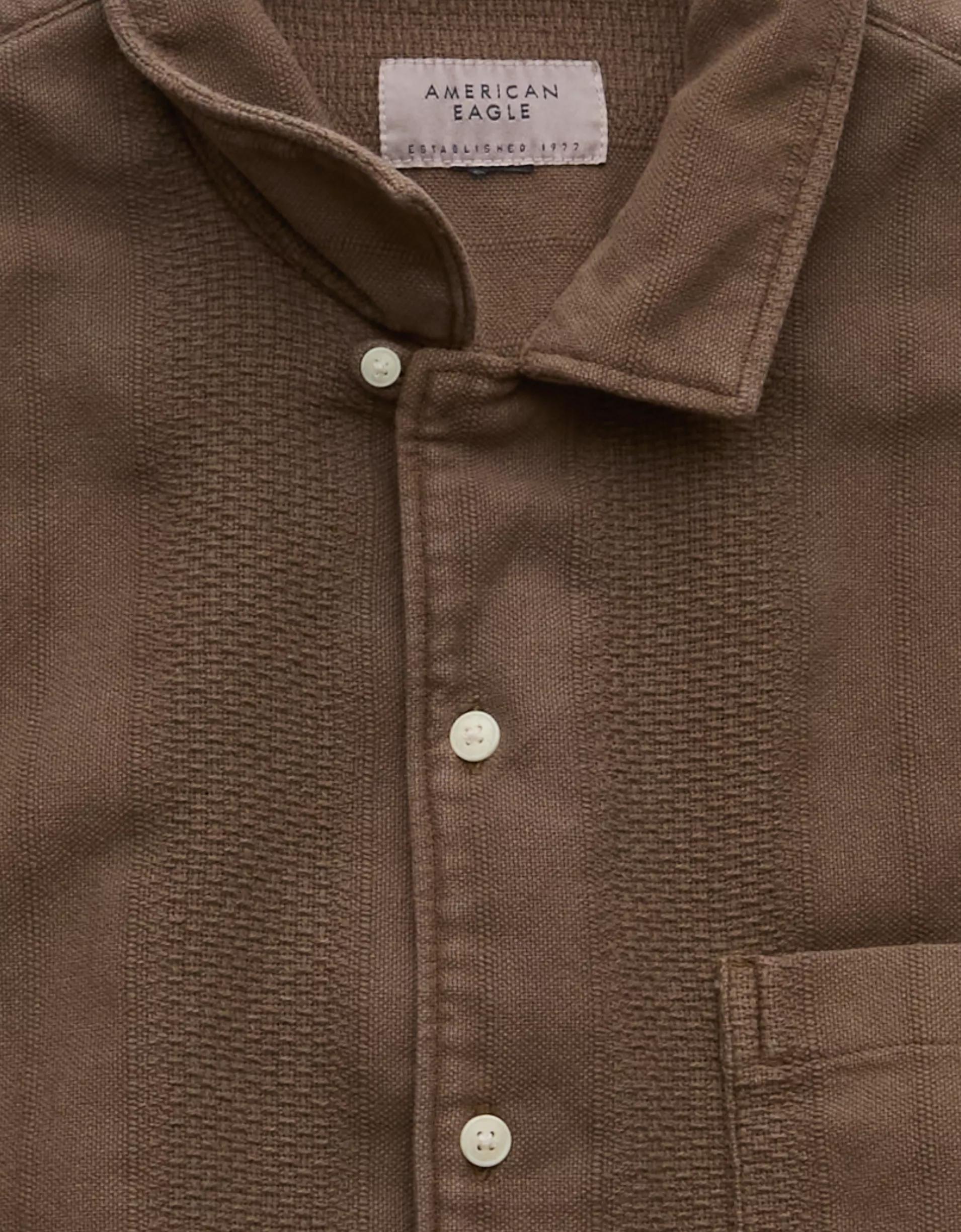 AE Poolside Button-Up Shirt Product Image