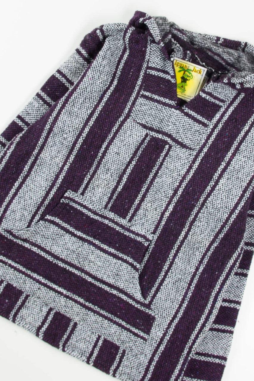 Lightweight Purple Baja Hoodie Product Image