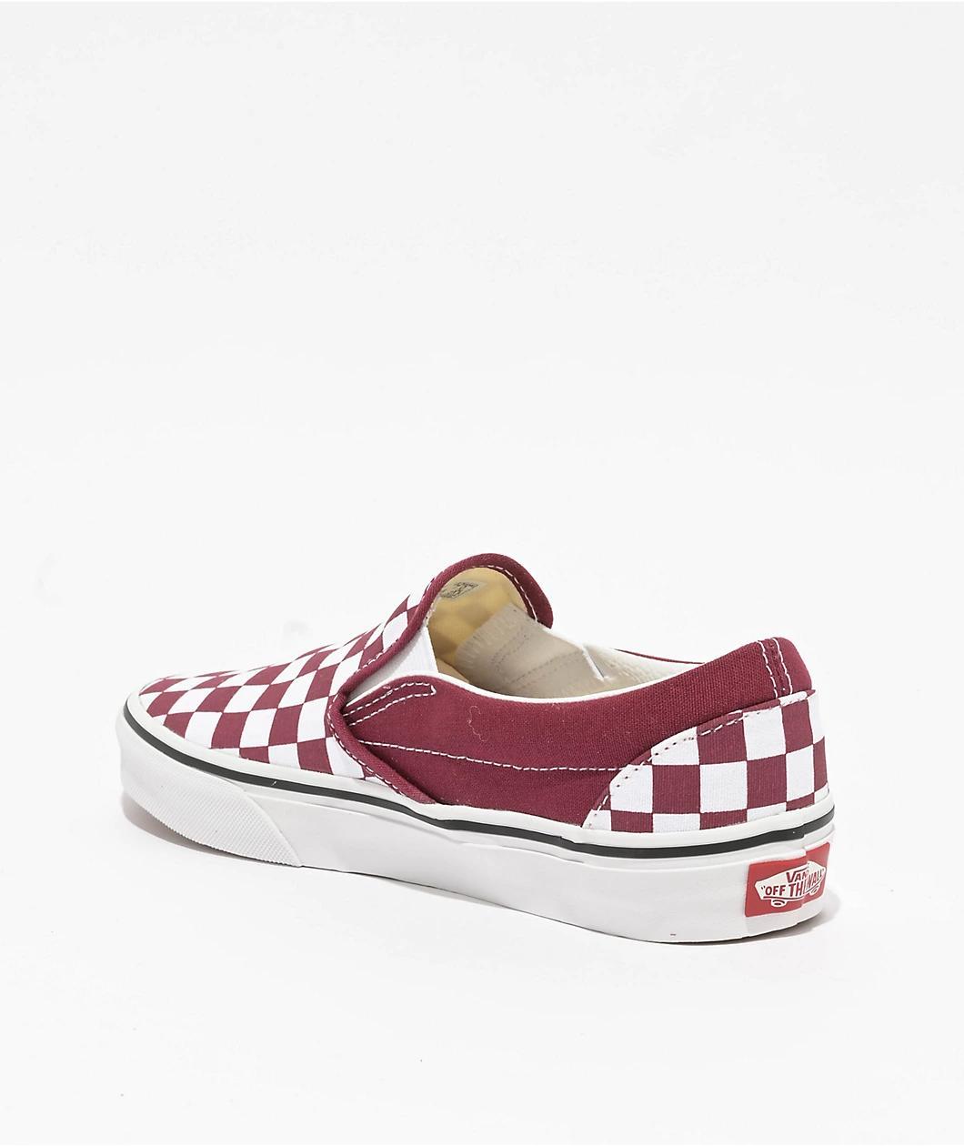 Vans Classic Slip-On Color Theory Rhododendron Skate Shoes Product Image
