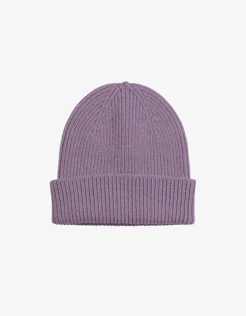 Merino Wool Beanie - Stone Blue Product Image