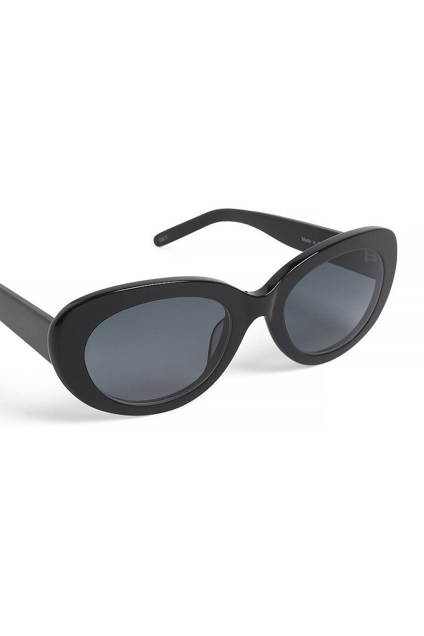 Oval Frame Acetate Sunglasses Product Image