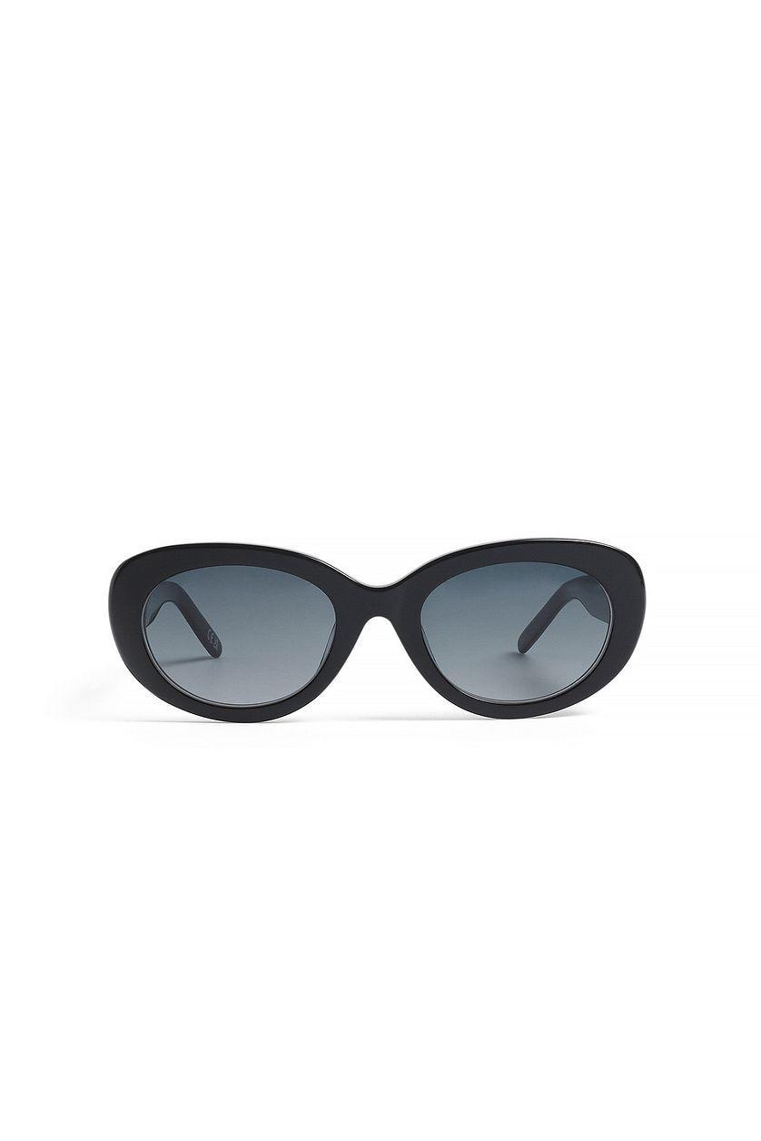 Oval Frame Acetate Sunglasses Product Image