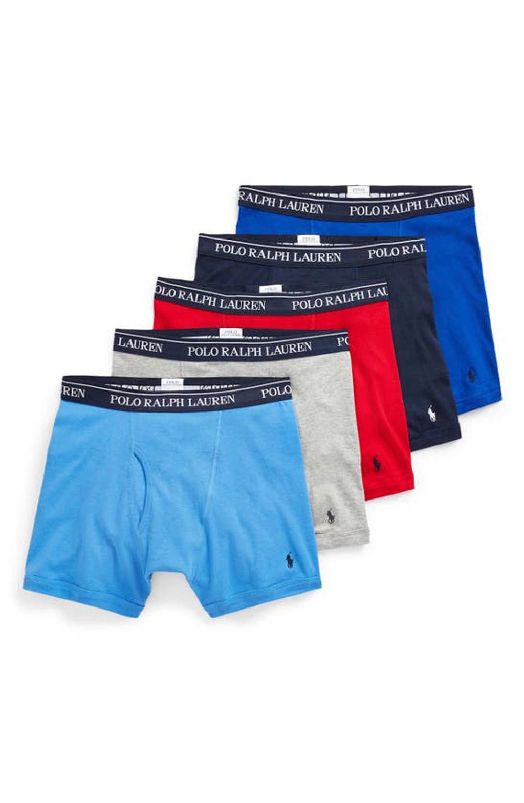 Polo Ralph Lauren Classic Cotton Assorted Boxer Briefs 5 Product Image