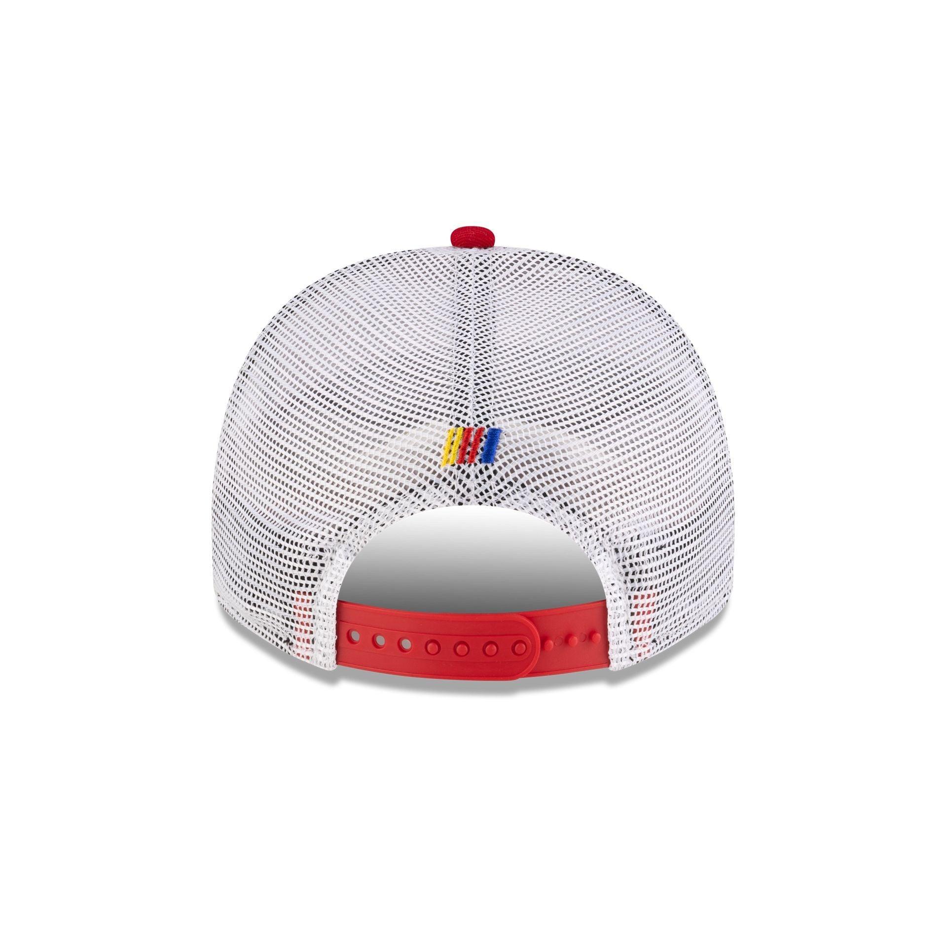 NASCAR Classics Flags Red Golfer Hat Male Product Image