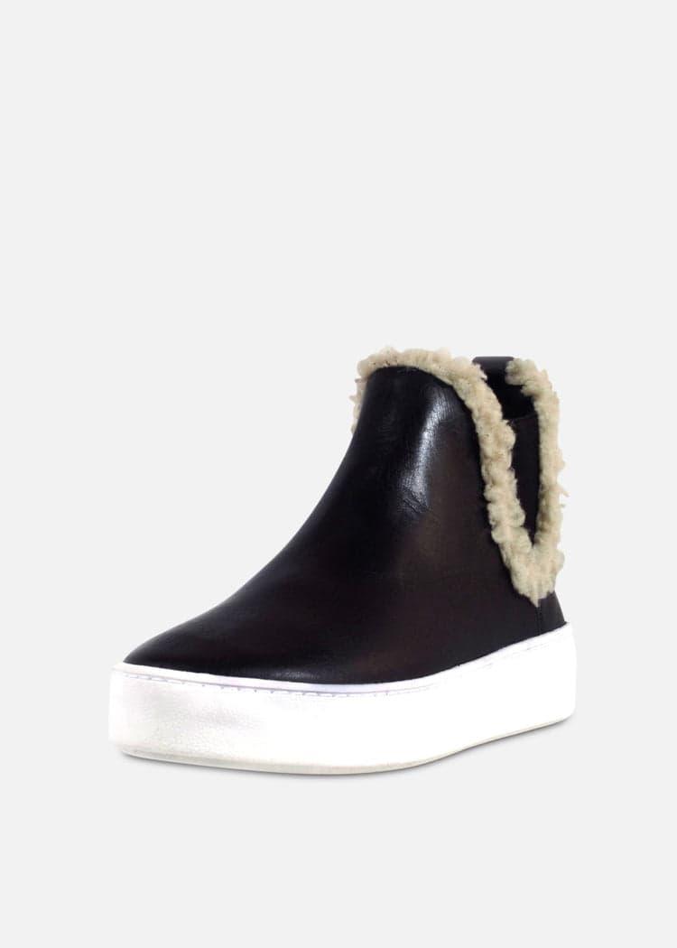 Winston Shearling Detail Sneakers Product Image