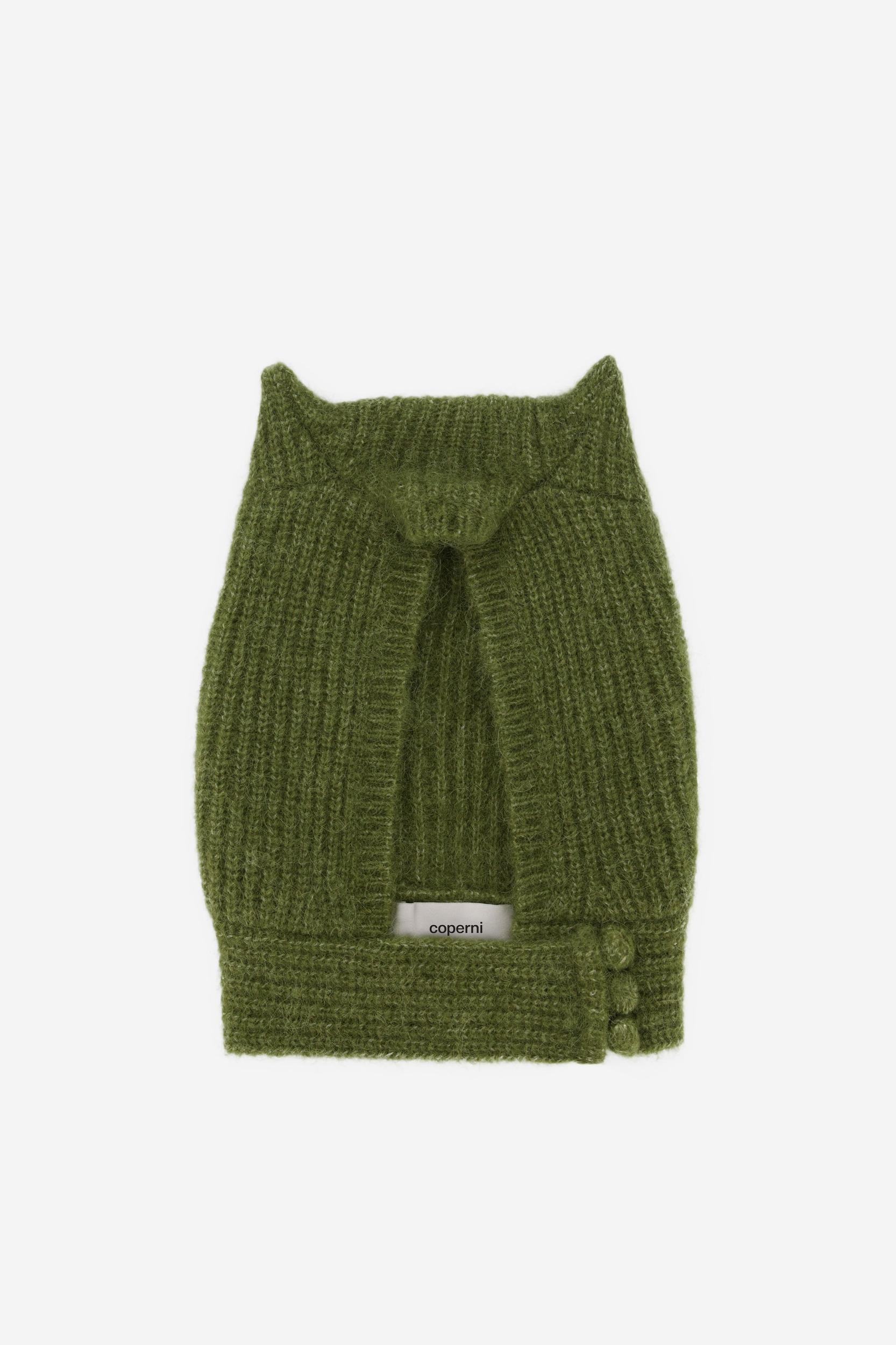 Knitted Horn Beanie Product Image