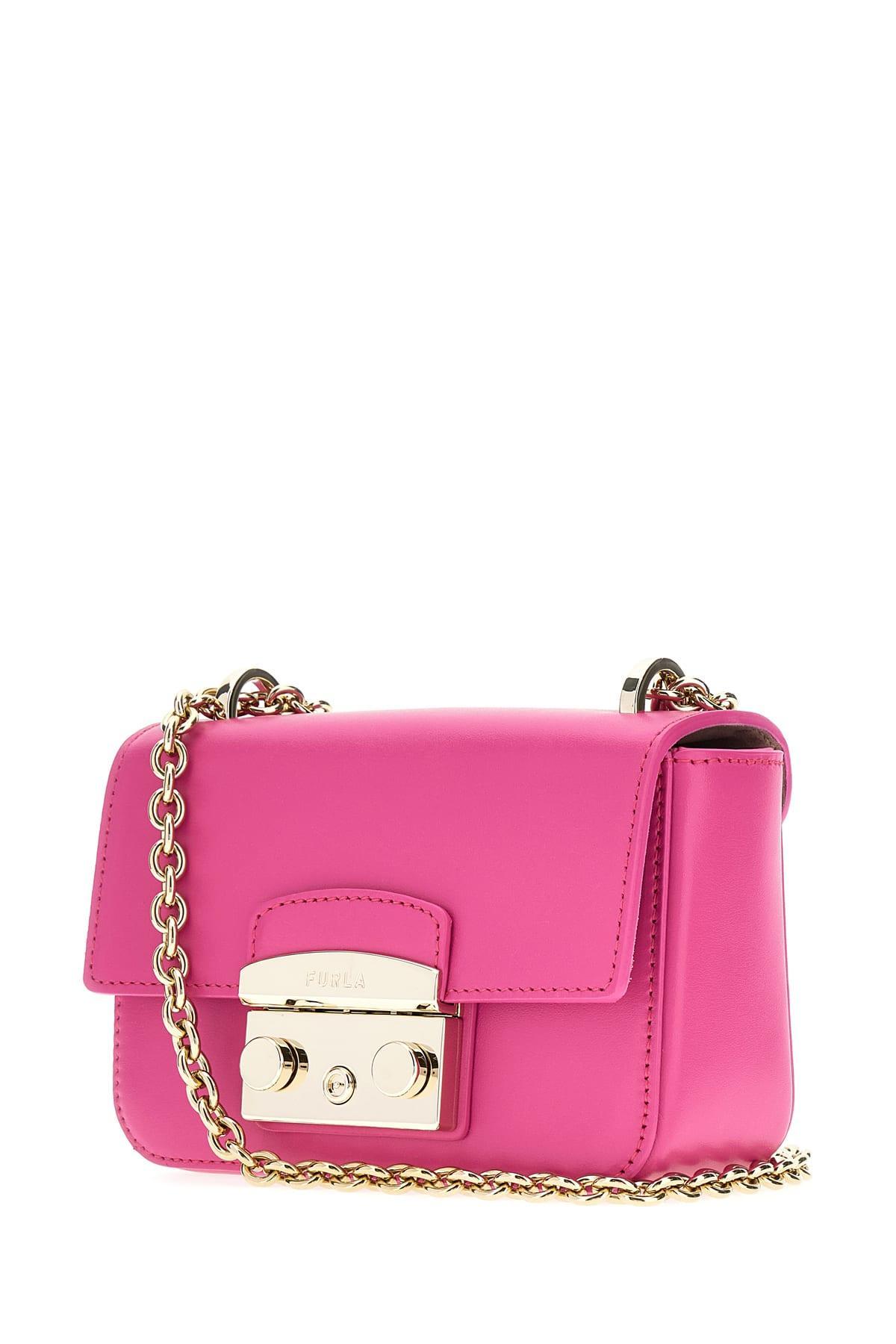 FURLA Woman Shoulder Bag Magenta Size - Soft Leather In 2504s Product Image