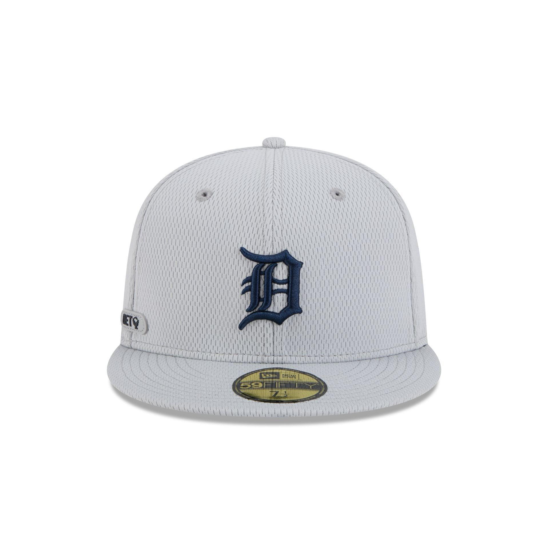 Detroit Tigers 2025 Clubhouse Gray 59FIFTY Fitted Hat Male Product Image