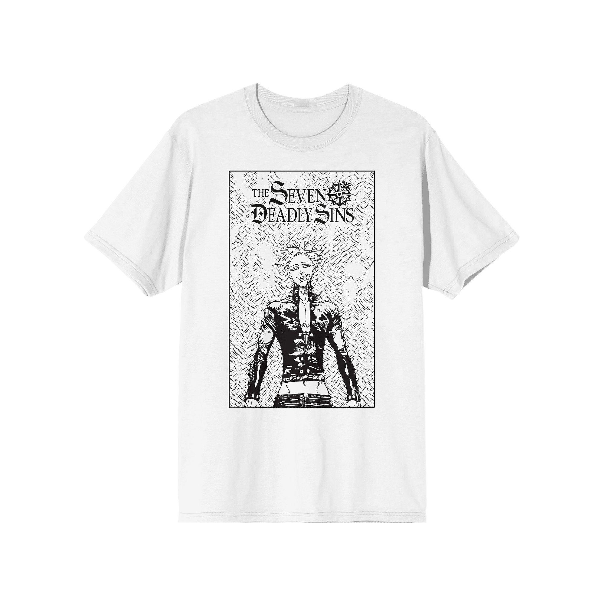 Men's Seven Deadly Sins Ban Short Sleeve Graphic Tee,  Product Image