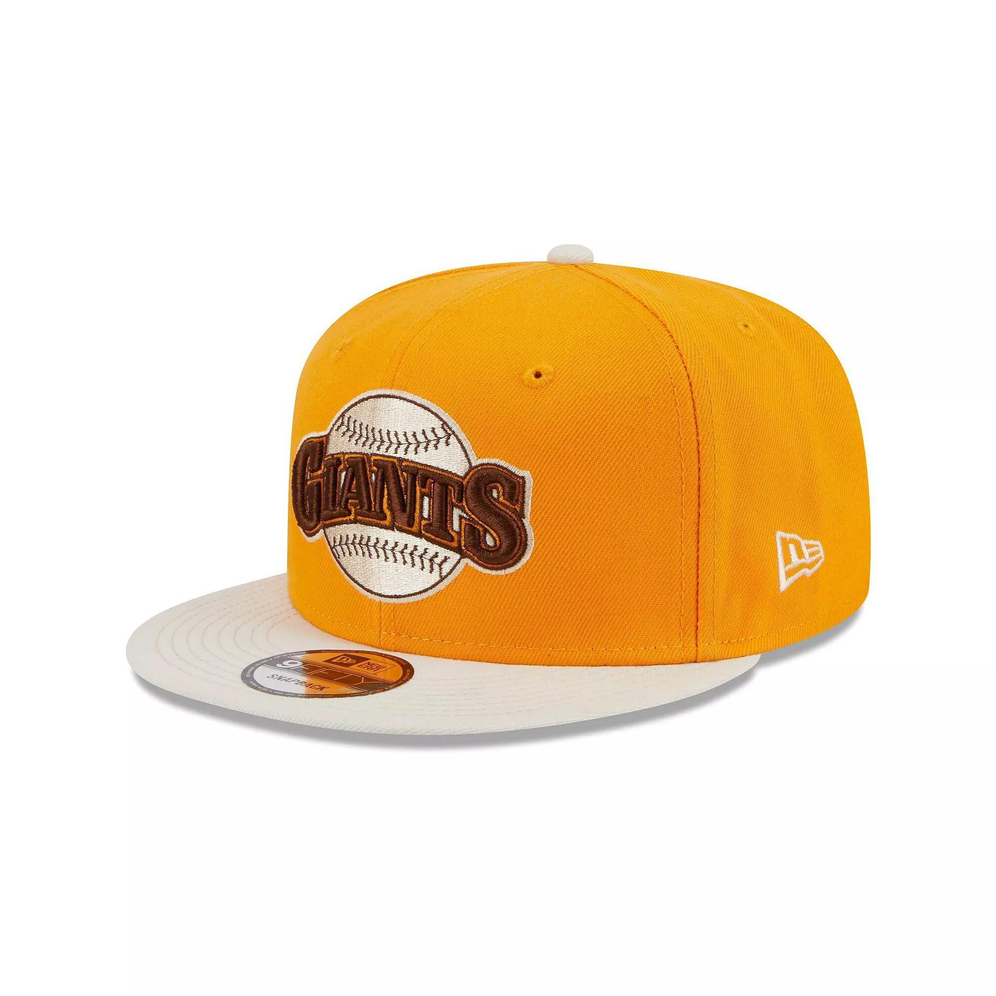 Men's New Era Gold San Francisco Giants Tiramisu  9FIFTY Snapback Hat Product Image