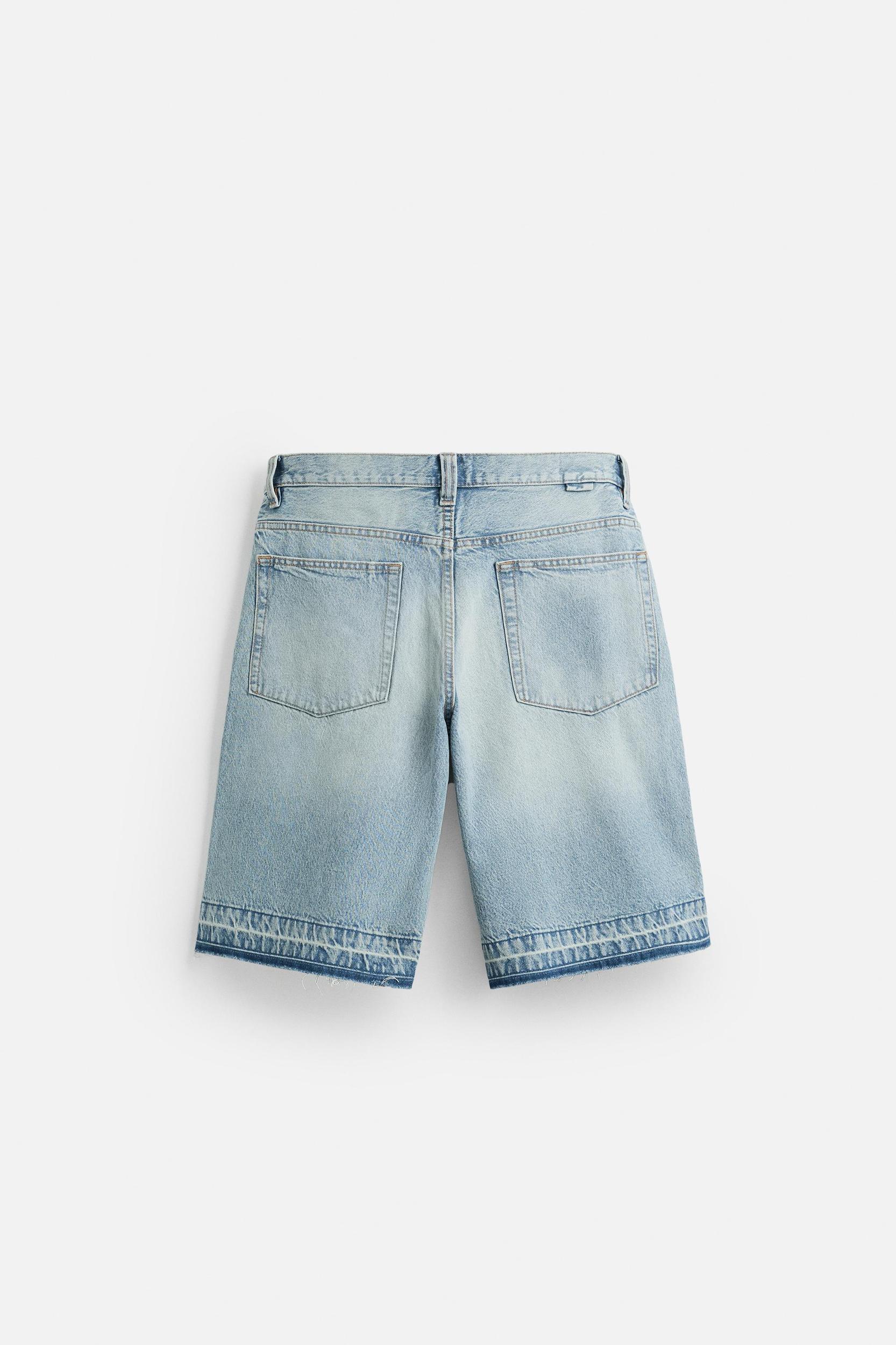 BAGGY FIT DENIM SHORTS Product Image