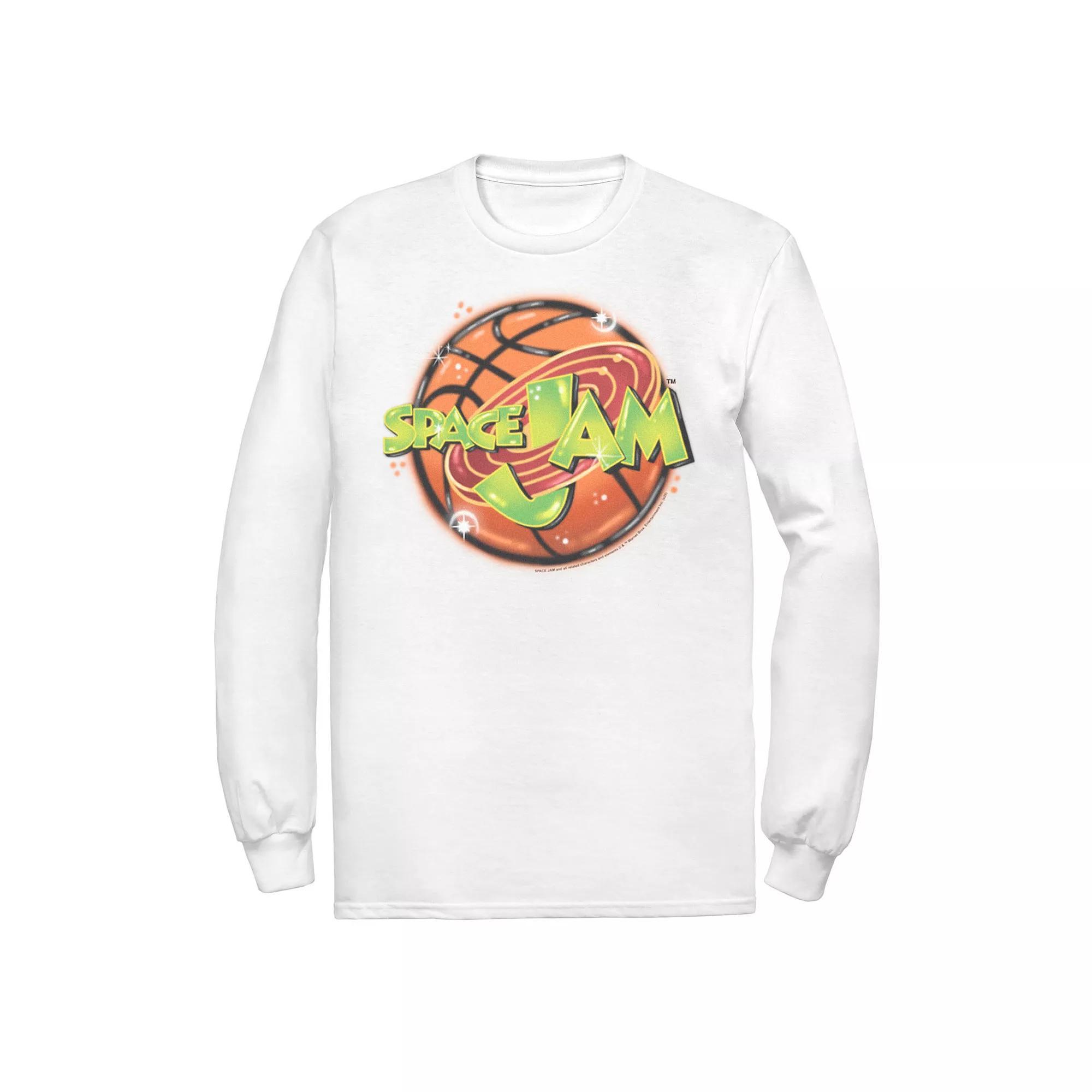 Men's Looney Tunes Space Jam Airbrushed Logo Tee,  Product Image