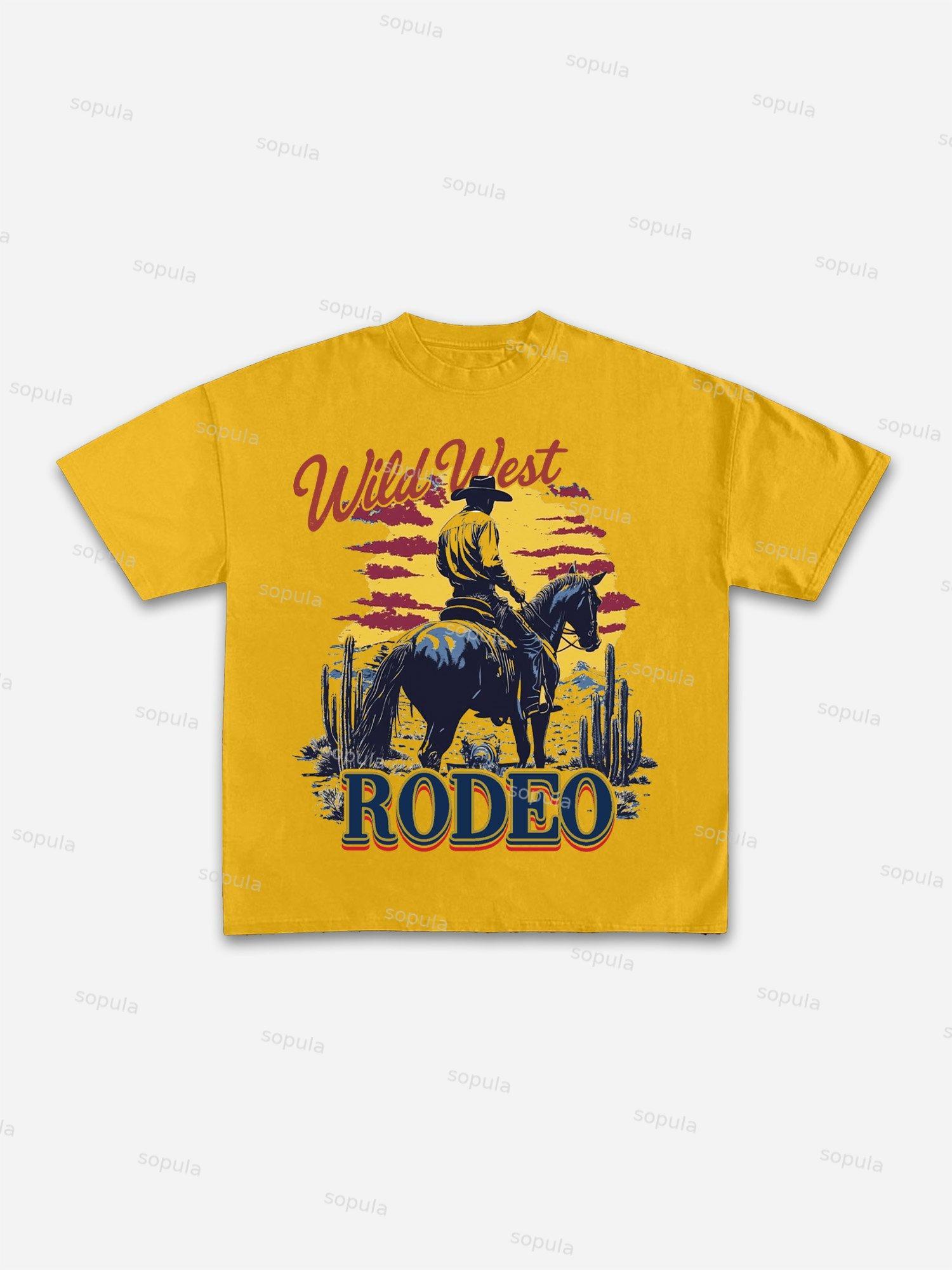 Coors Banquet Rodeo Classic Graphic Cotton T-shirt Product Image