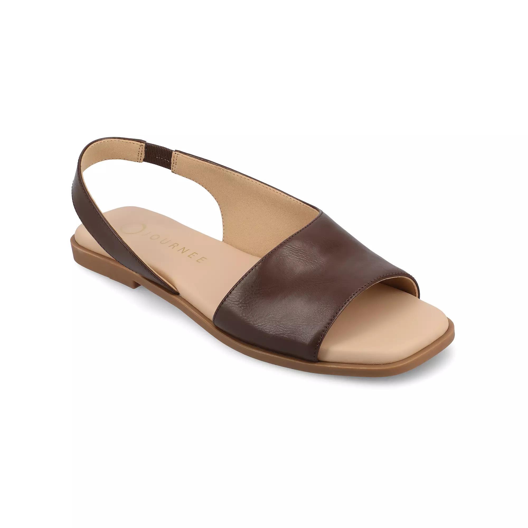 Journee Brinsley Women's Sling Back Sandals,  Product Image