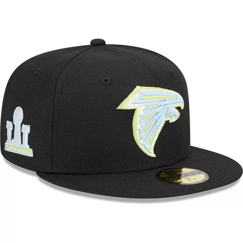 Mens New Era Atlanta Falcons Multi 59FIFTY Fitted Hat Product Image