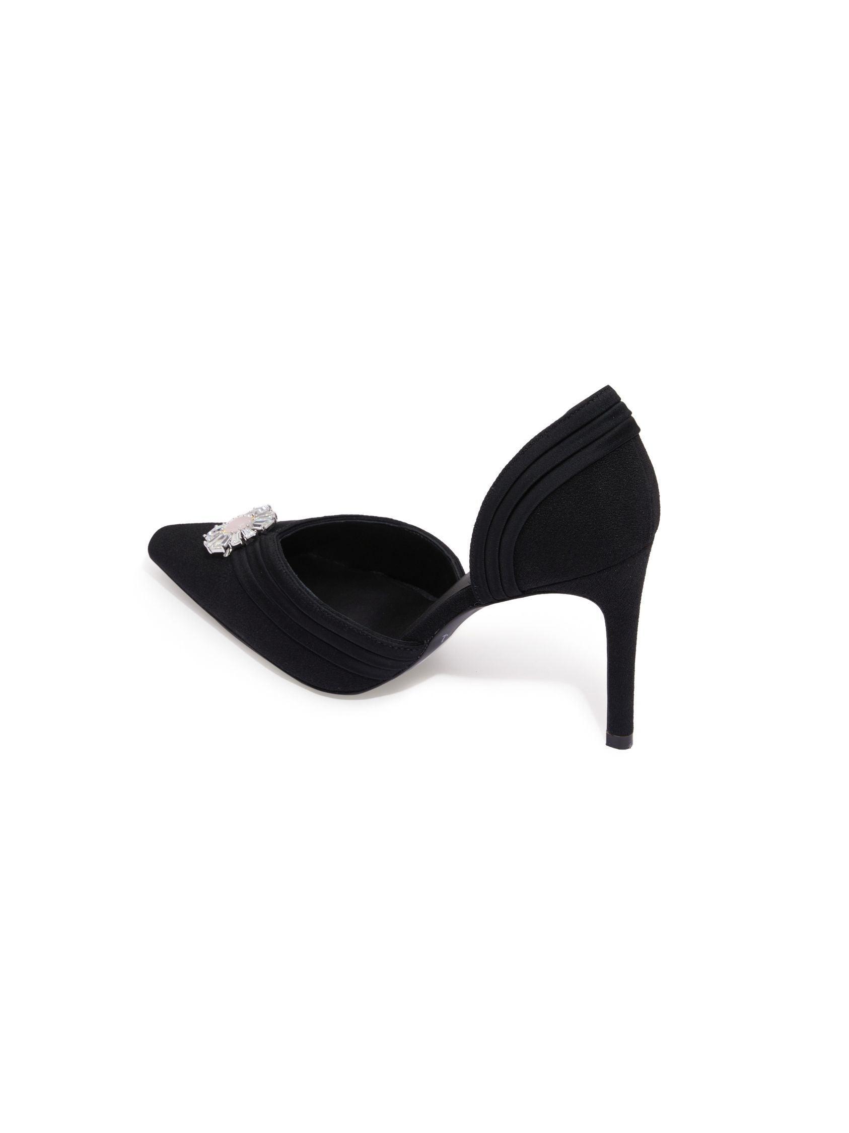 Diana Diamond Heels (Black) (Final Sale) Product Image