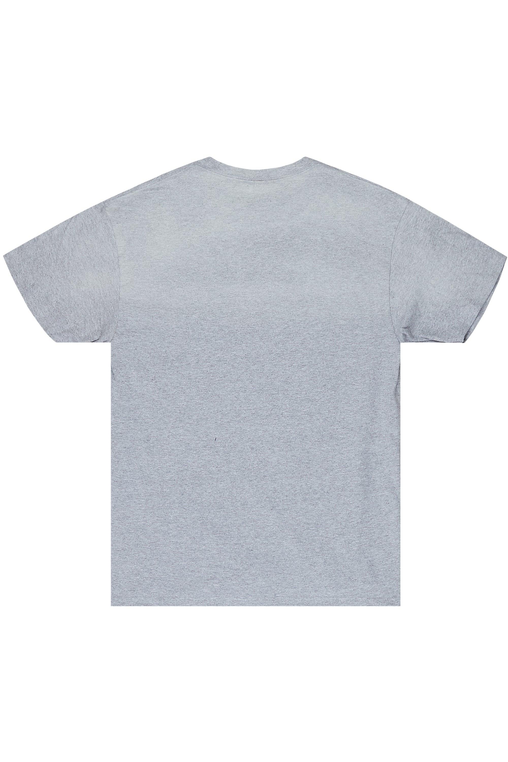 Palmer Grey Graphic T-Shirt Male Product Image