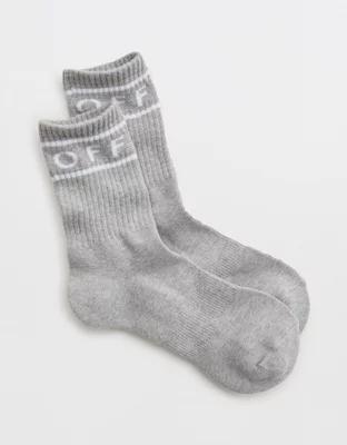 OFFLINE By Aerie Crew Socks Product Image