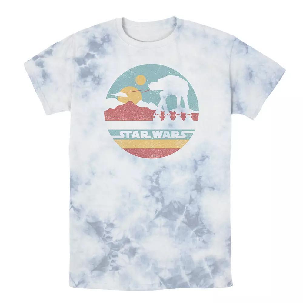Men's Star Wars AT-AT Silhouette Title Logo Circle Tee, Boy's,  Product Image