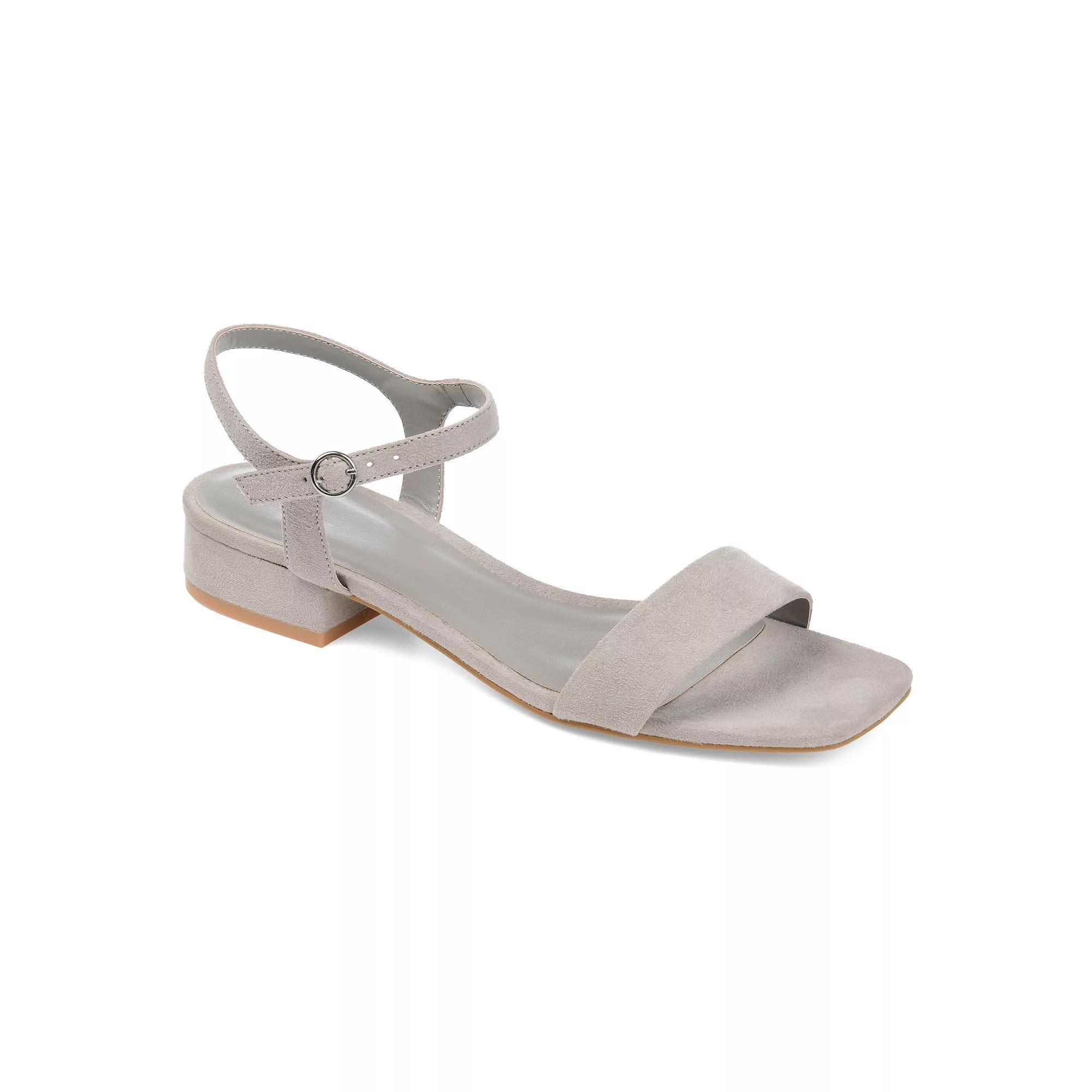 Journee Beyla Women's Block Heel Sandals,  Product Image