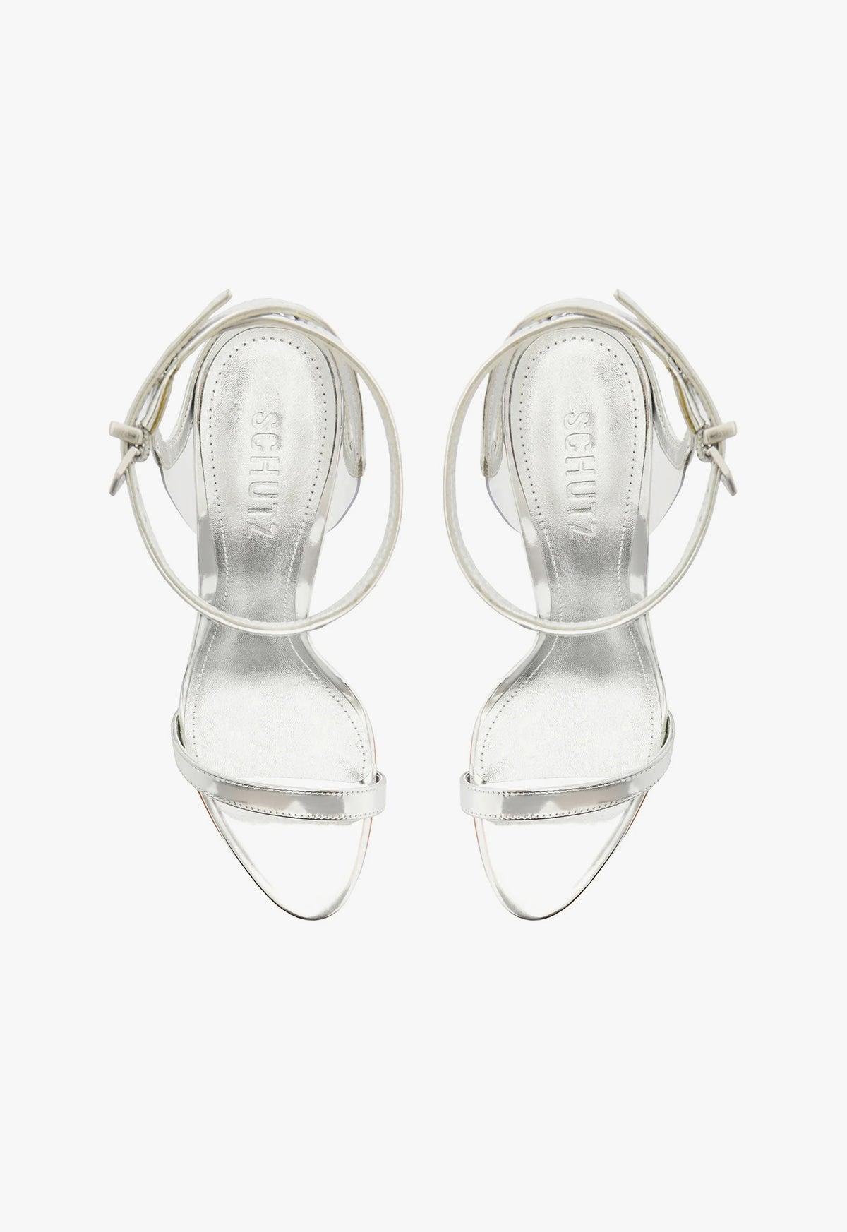 Skye Vinyl & Specchio Leather Sandal Product Image