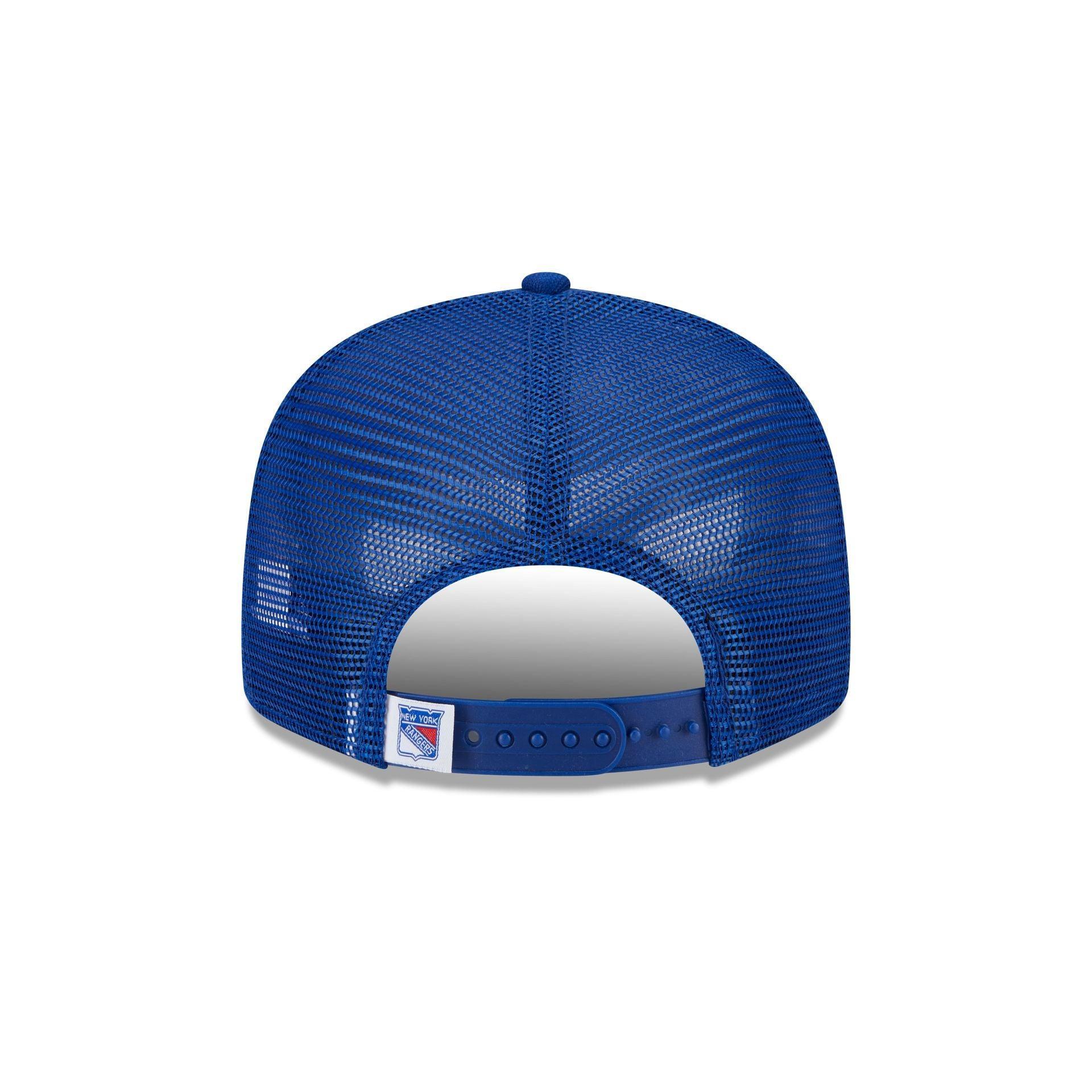 New York Rangers Team Tag 9FIFTY Trucker Hat Male Product Image