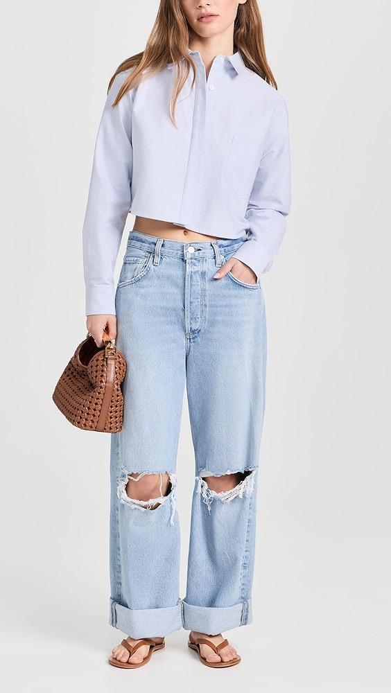Citizens of Humanity Ayla Baggy Cuffed Crop Jeans | Shopbop Product Image