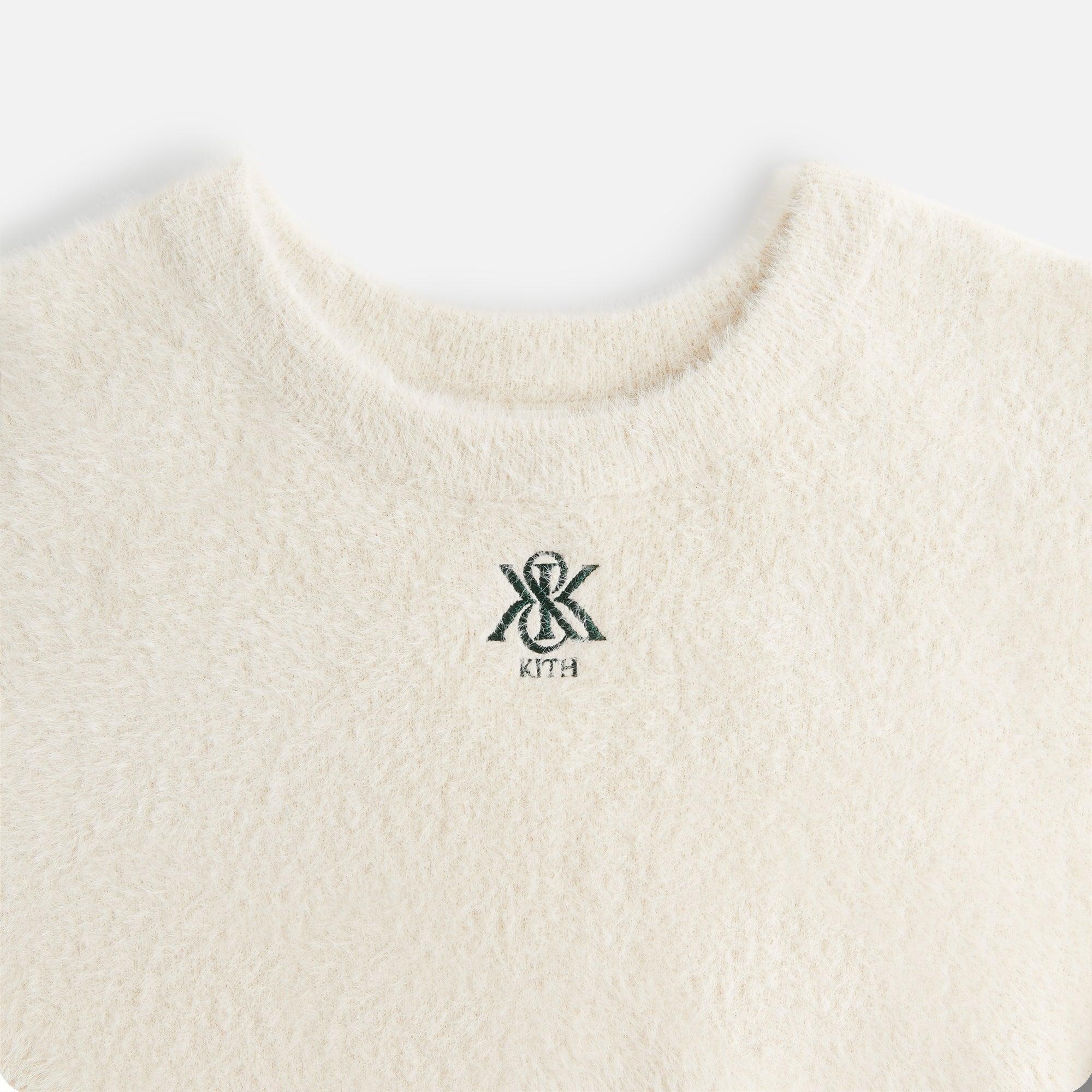 Kith Women Mica Mohair Crest Sweater - Stratus Female Product Image