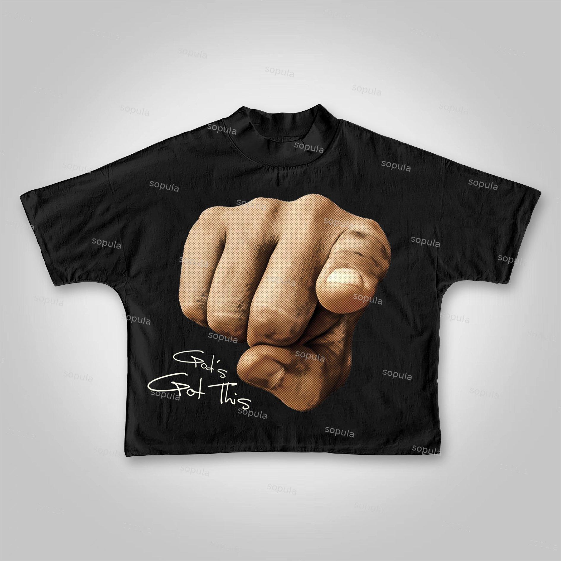 Sopula You Need Jesus Graphic Cropped T-shirt Product Image